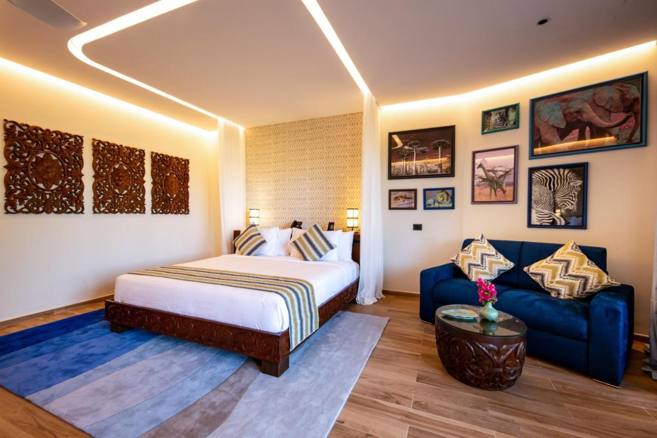 ホテル The Mora Zanzibar マテムウェ エクステリア 写真 A bedroom at the hotel