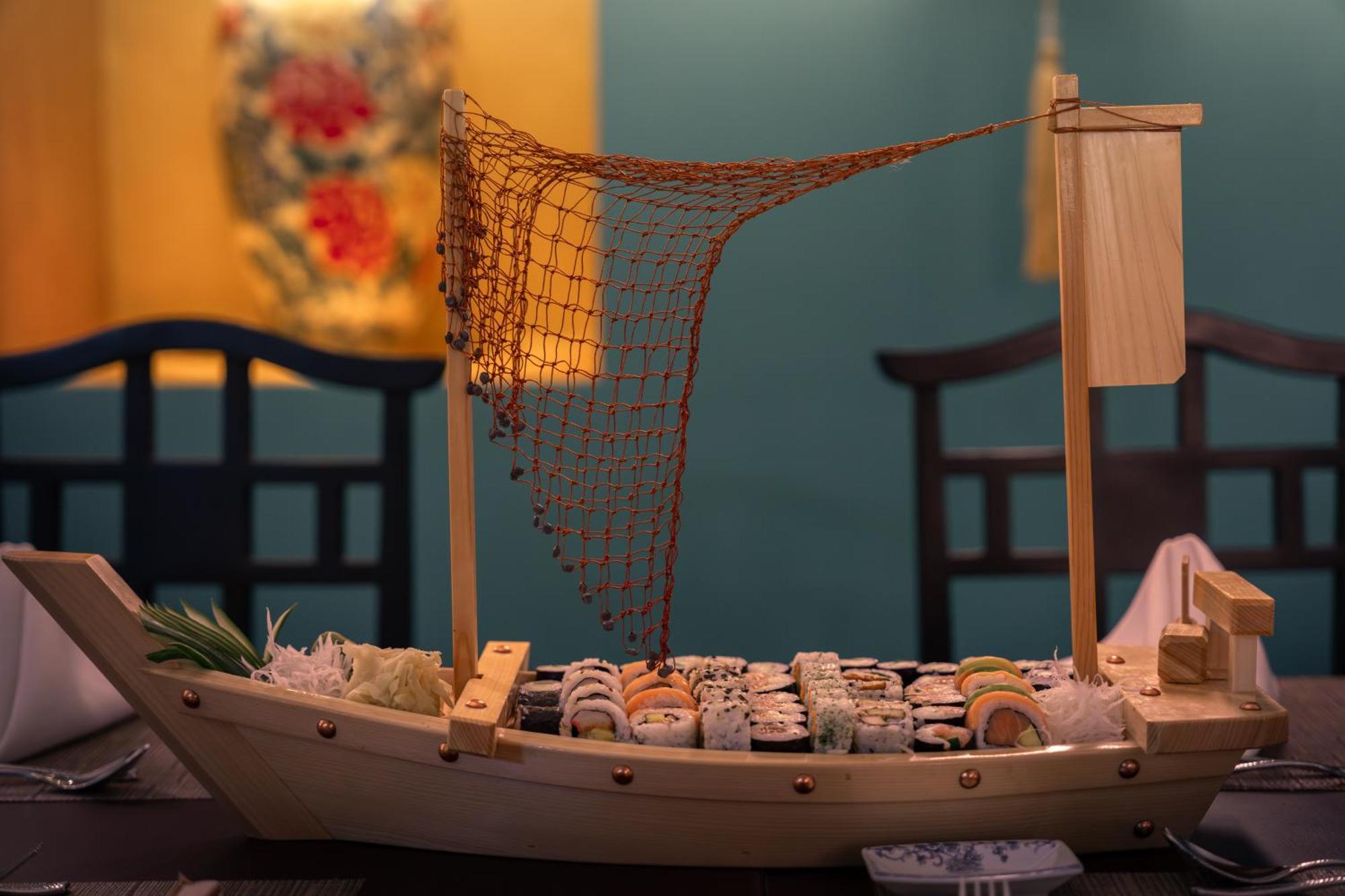 ホテル The Mora Zanzibar マテムウェ エクステリア 写真 Sushi boat